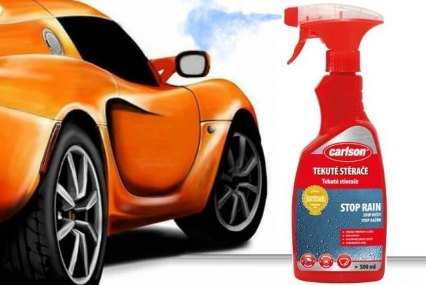 súťaž o Tekuté stierače - Stop rain CARLSON