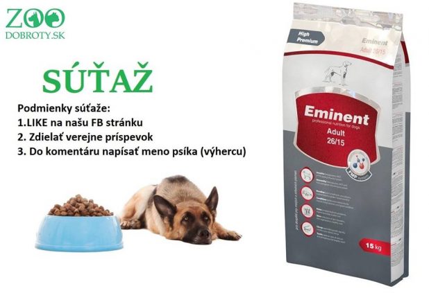 súťaž o granule EMINENT Adult