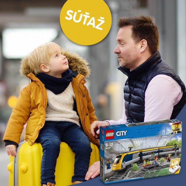 súťaž o LEGO City Osobný vlak