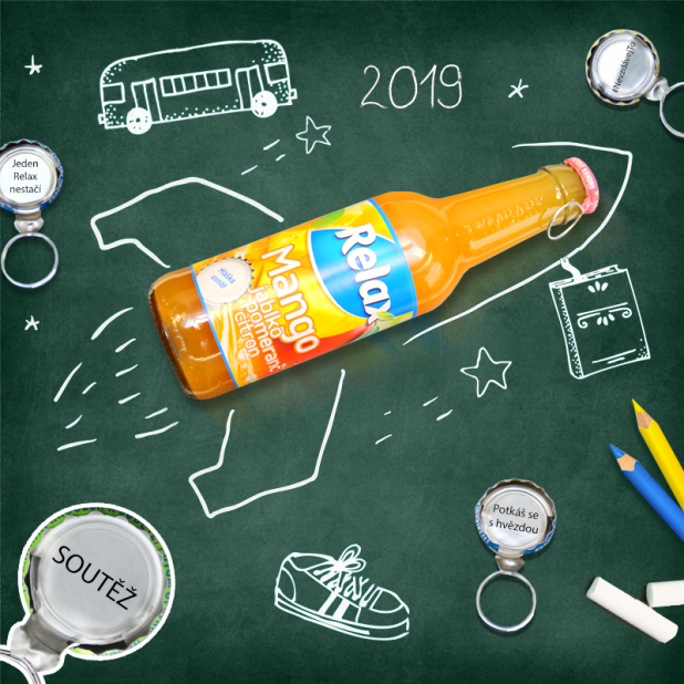 súťaž o Relax merch