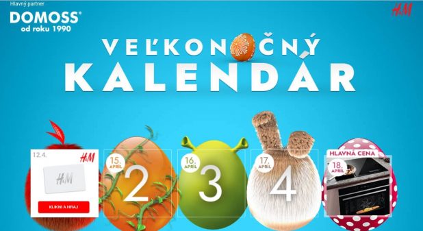 veľkonočný kalendár Markíza 2019