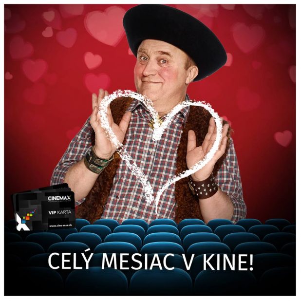 súťaž o lístky do kina na celý mesiac