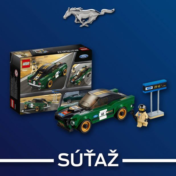 súťaž o Lego Ford Mustang