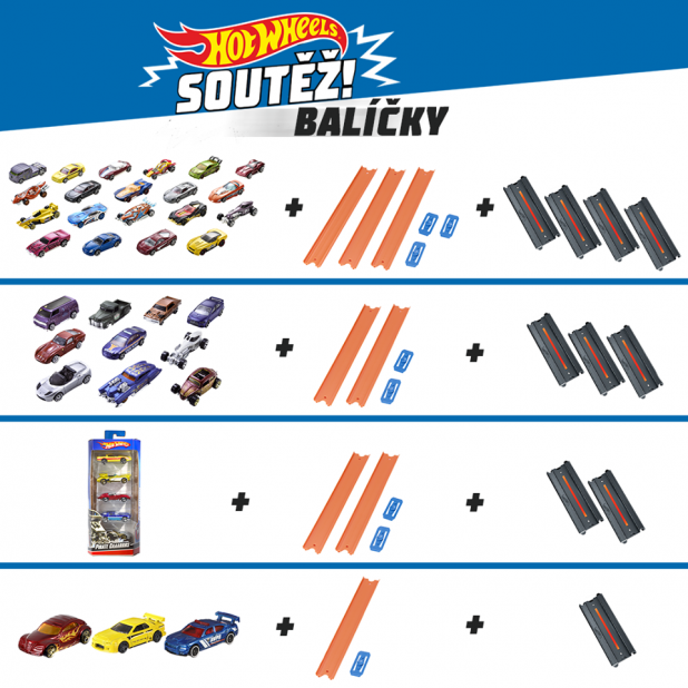 súťaž o darček od Hot Wheels