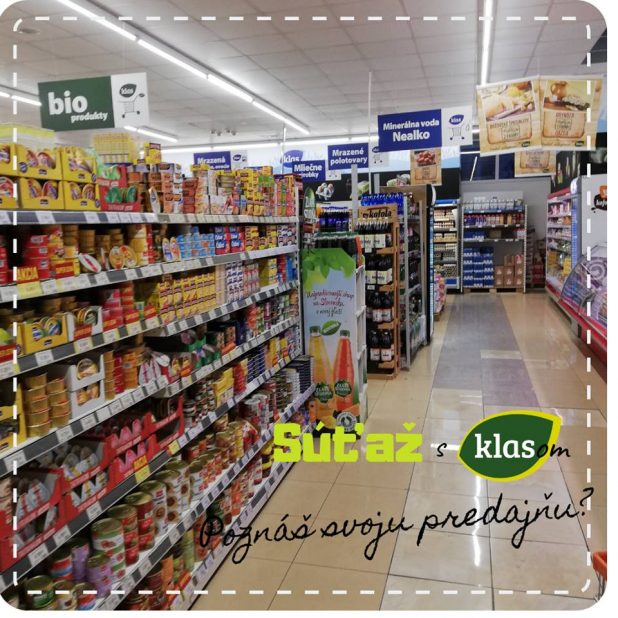 súťaž o 25€ poukážku na nákup v predajniach KLAS