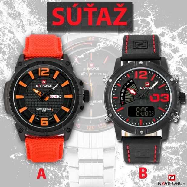 súťaž o pánske hodinky